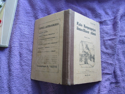 RISTO ROOPENPOJAN IHMEELLINEN ELÄMÄ v 1917 !!