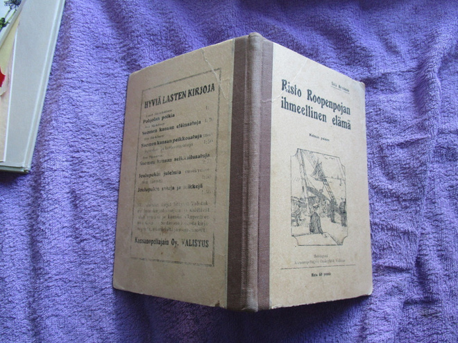 RISTO ROOPENPOJAN IHMEELLINEN ELÄMÄ v 1917 !!