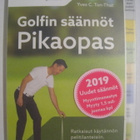  Golfin säännöt Pikaopas kierrevihko muovikansi - pikkukuva 1