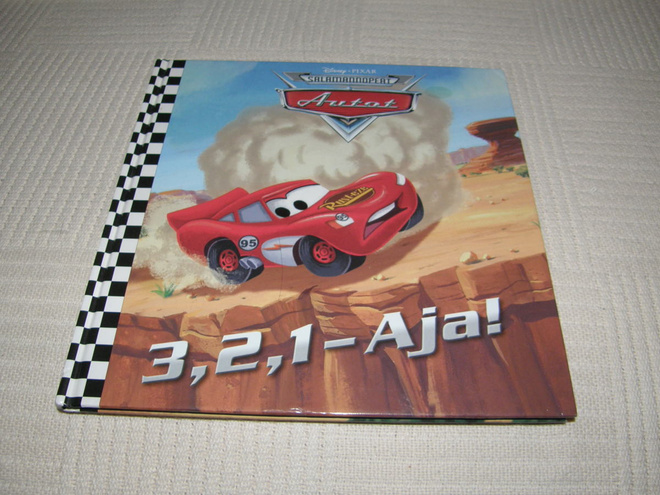 Disney Pixar Salamannopeat Autot 3,2,1 - Aja!