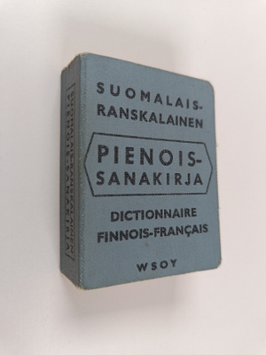 Edwin Hagfors : Suomalais-ranskalainen pienoissanakirja =...