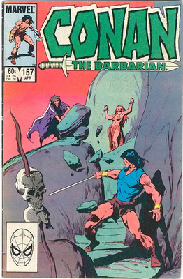 Conan the Barbarian #157 April 1984
