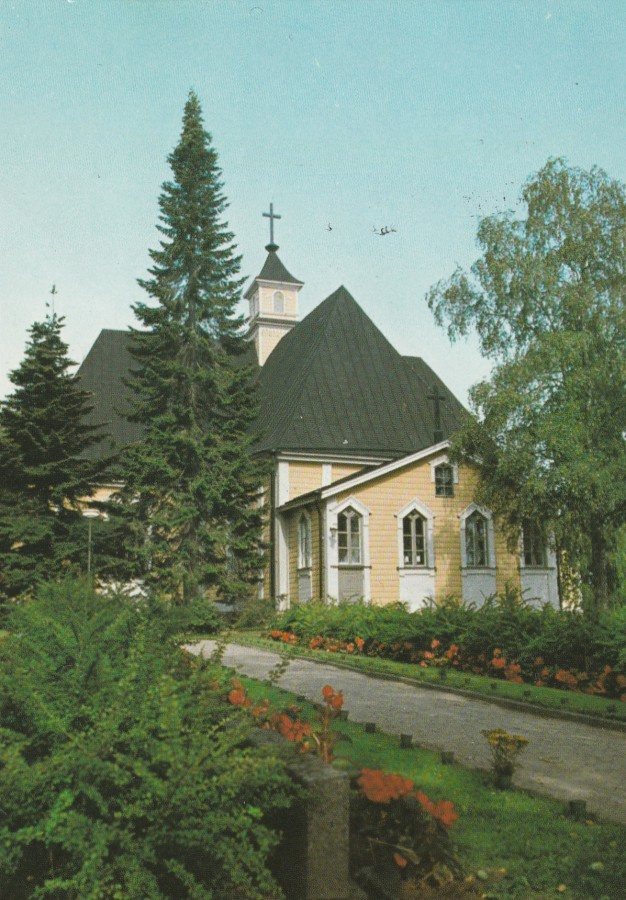 KIRKKOKORTTI - PIEKSÄMÄEN VANHA KIRKKO - 6