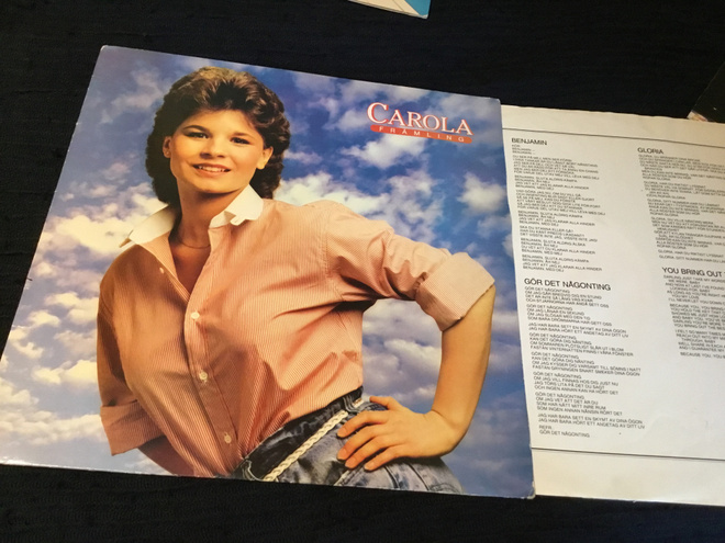 Carola Främling Lp 1983 Mariann SWE inn