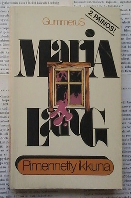 Maria Lang - Pimennetty ikkuna (nid.)