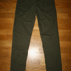 H&M vihreät puuvillahousut / chinot (164) 170 - pikkukuva 2