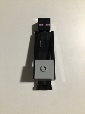 Lego minifiguuri - Minecraft - Enderman - Light Bluish Gray