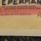 Lagarden näyttelyjuliste A. Pepermansin signeeraamana 1994 - pikkukuva 2