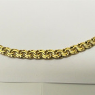 Kultadublee kaulaketju 46 cm, 8,2 g - pikkukuva 2