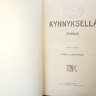 Kössi Lindström  :  Kynnyksellä ( 1p. 1903 ) SIS POSTIKULU - pikkukuva 2