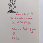 Bernard Kangro : September (signeerattu, tekijän omiste) - pikkukuva 3