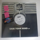 RAVE A GRAPHIXX - EASE YOUR MIND M-/M- 1. PAINOS EP - pikkukuva 1