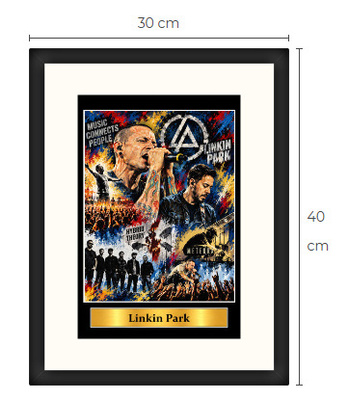 Uusi Linkin Park art print Limited Edition