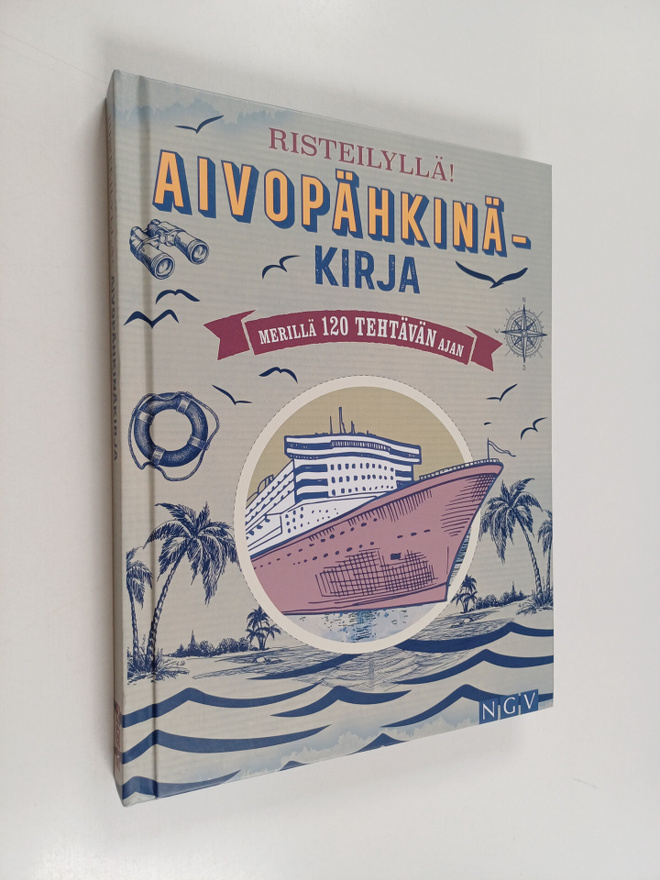 Risteilyllä! Aivopähkinäkirja : Merillä 120 tehtävän ajan
