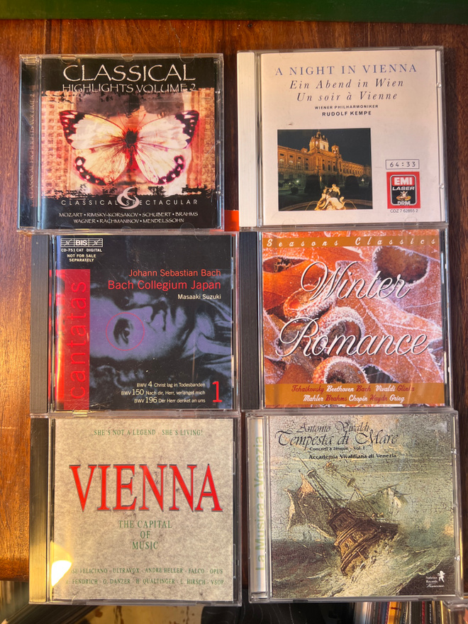 Cd-levyjä 60 kpl. Klassista musiikkia