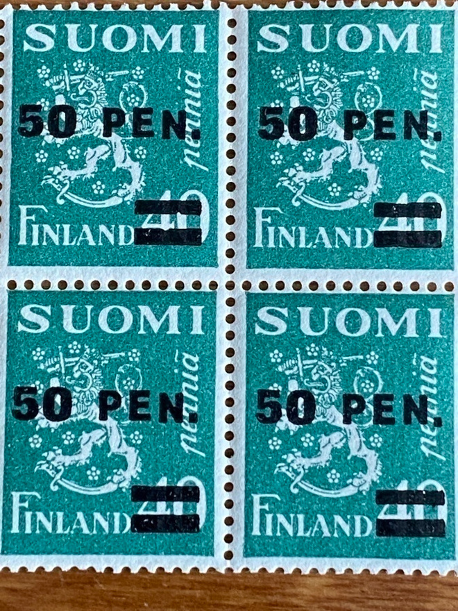 LEIJONA MALLI 1930 50PEN/40PEN L170 I NELIÖ**