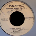 IDEALSIDE  ::  SANOIN SANOIN / VEIKKO SOITTAA :: VINYYLI  7" - pikkukuva 2