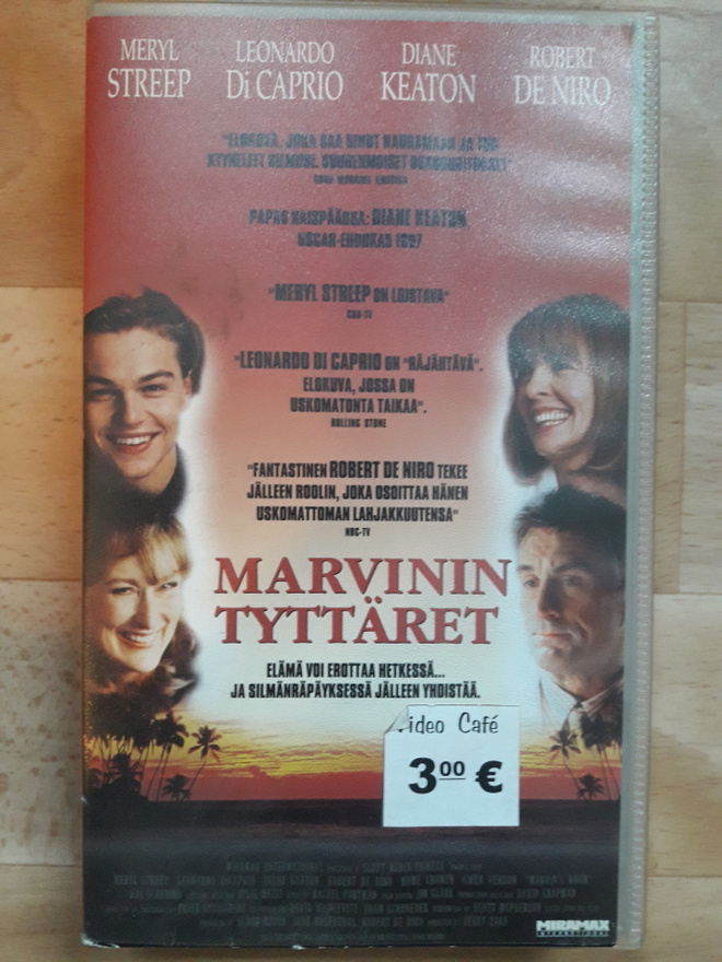 Marvinin tyttäret (1996) VHS
