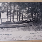 Tampere, Pyynikki, veneitä rannalla, mv pk, p. 1913 - pikkukuva 1