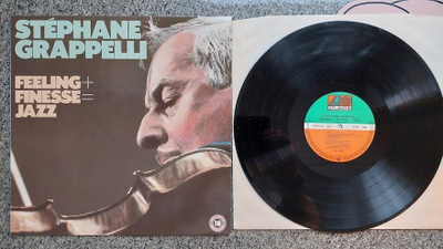 LP Stephane Grappelli: Feeling+Finesse=Jazz