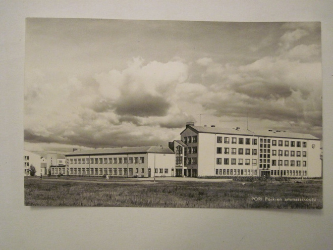 VANHA Postikortti Pori 1950-l Alkup.Mallikappale