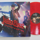 Judas Priest Unleashed In New York Punainen värivinyyli LP - pikkukuva 1