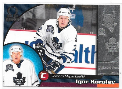 1998-99 Pacific Omega #229 Igor Korolev Toronto Maple Leafs
