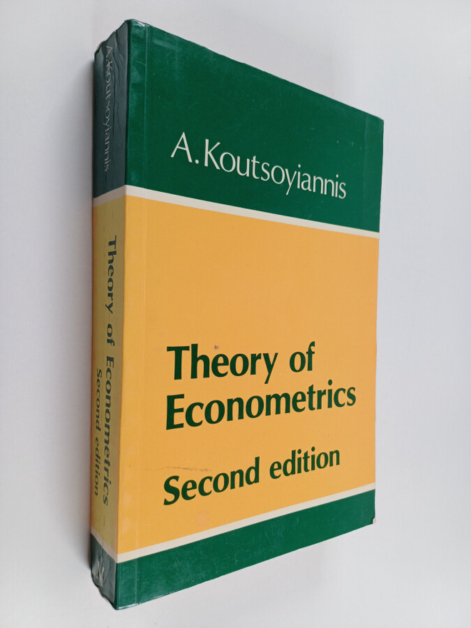 A. Koutsoyiannis : Theory of econometrics : An introducto...