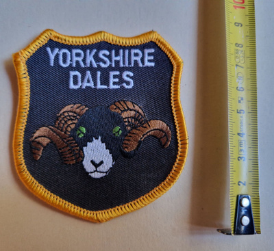 Yorkshire Dales vintage kangasmerkki