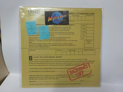 UB40 - SIGNING OFF M-/EX+ RUOTSI 1980 2LP