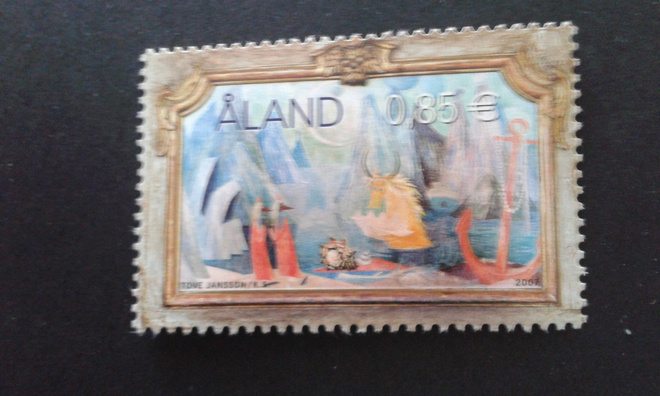 åland 2007 tove jansson 0,85€**