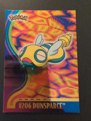 Dunsparce foil Pokemon Topps Johto