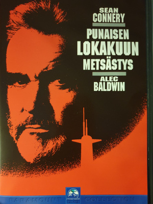 Punaisen Lokakuun Metsästys DVD Sean Connery