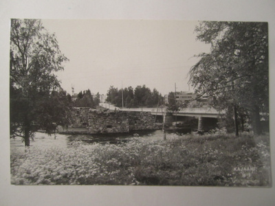VANHA Postikortti Kajaani 1950-l  Alkup.Mallikappale