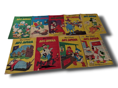 Lehti 9kpl (Aku Ankka / 1973)