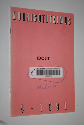 Nuorisotutkimus 4/1991 : Idolit