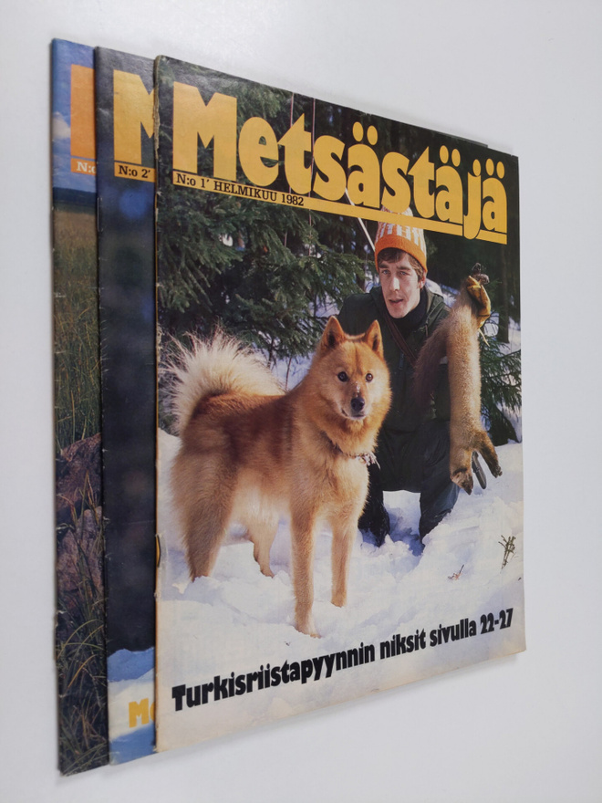 Metsästäjä 1-4 / 1982 (Numero 3 puuttuu)