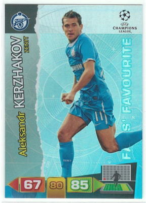 11-12 Adrenalyn Champions League Fan's Favourite Kerzhakov