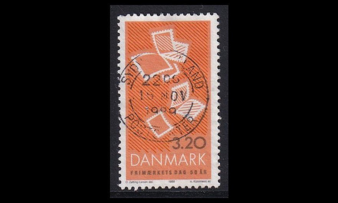 Tanska 960 o Postimerkin päivä 50v (1989)