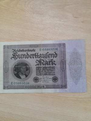 Reichsbanknote 100 000 mark