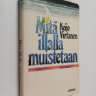 Keijo Virtanen : Mitä illalla muistetaan - pikkukuva 1