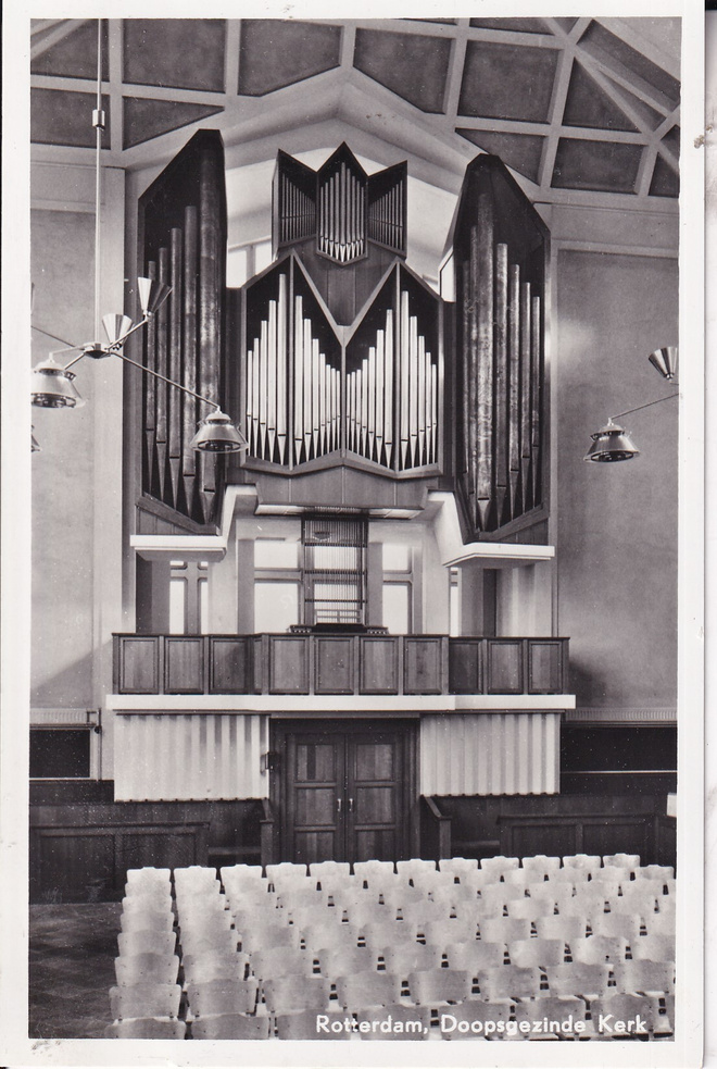 Urut. Rotterdam. Doopsgezinde . Kerk.  e297
