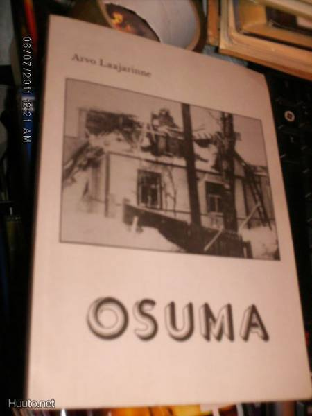 Arvo Laajarinne : OSUMA ( 1989 ) Sis.postikulut
