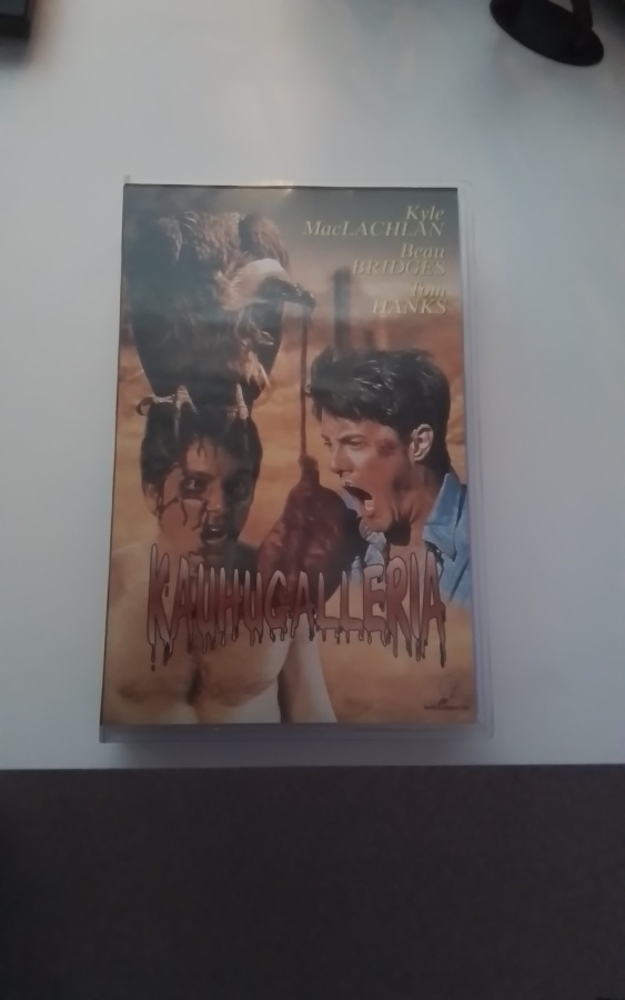Myydään kauhugalleria VHS