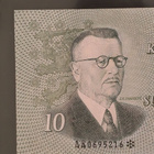 10 Markkaa 1963, virheellisyydet allekirjoituksissa, 3kpl - pikkukuva 4