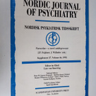 Nordic journal of psychiatry - supplement 27, vol. 46, 1992 - pikkukuva 1