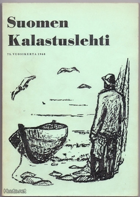 Suomen kalastuslehti 1968 75.vuosikerta nid.kirja 232 sivua