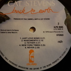 Cat Stevens  – Back To Earth LP - pikkukuva 4