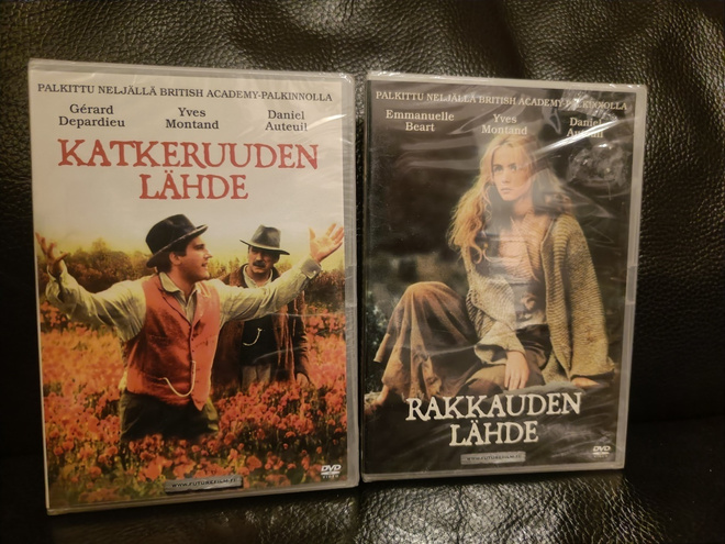 Katkeruuden lähde & Rakkauden lähde 2DVD Suomijulkaisu