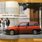 Esite Honda Civic 3-ovinen 1987 lasiperä - pikkukuva 2